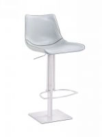 Manning - Modern White Bar Stool
