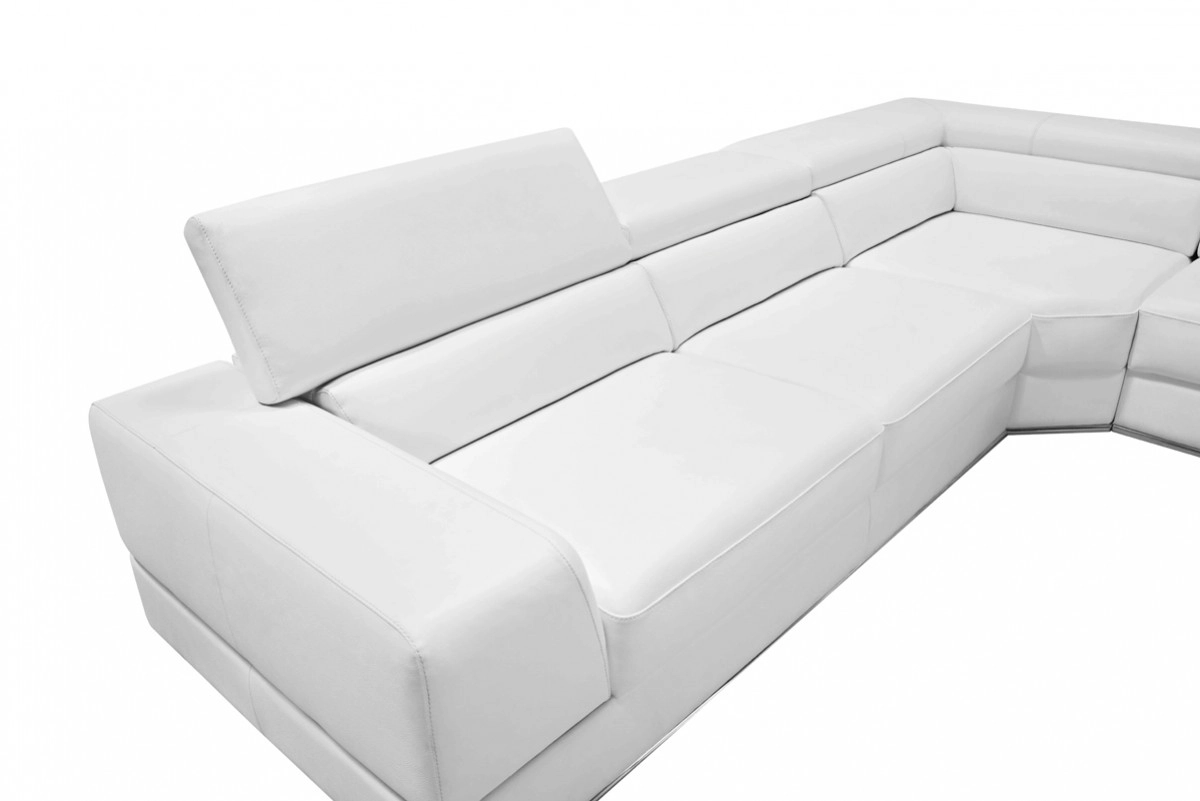Naomi Italian Leather Sectional