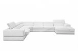 Naomi Italian Leather Sectional