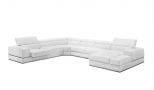 Naomi Italian Leather Sectional