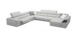 Naomi Italian Leather Sectional