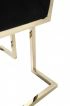 Legend Modern Black & Gold Dining Chair (set Of 2)